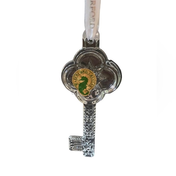 Waterford First Home Key Leaded Crystal Ornament - Picture 1 of 4